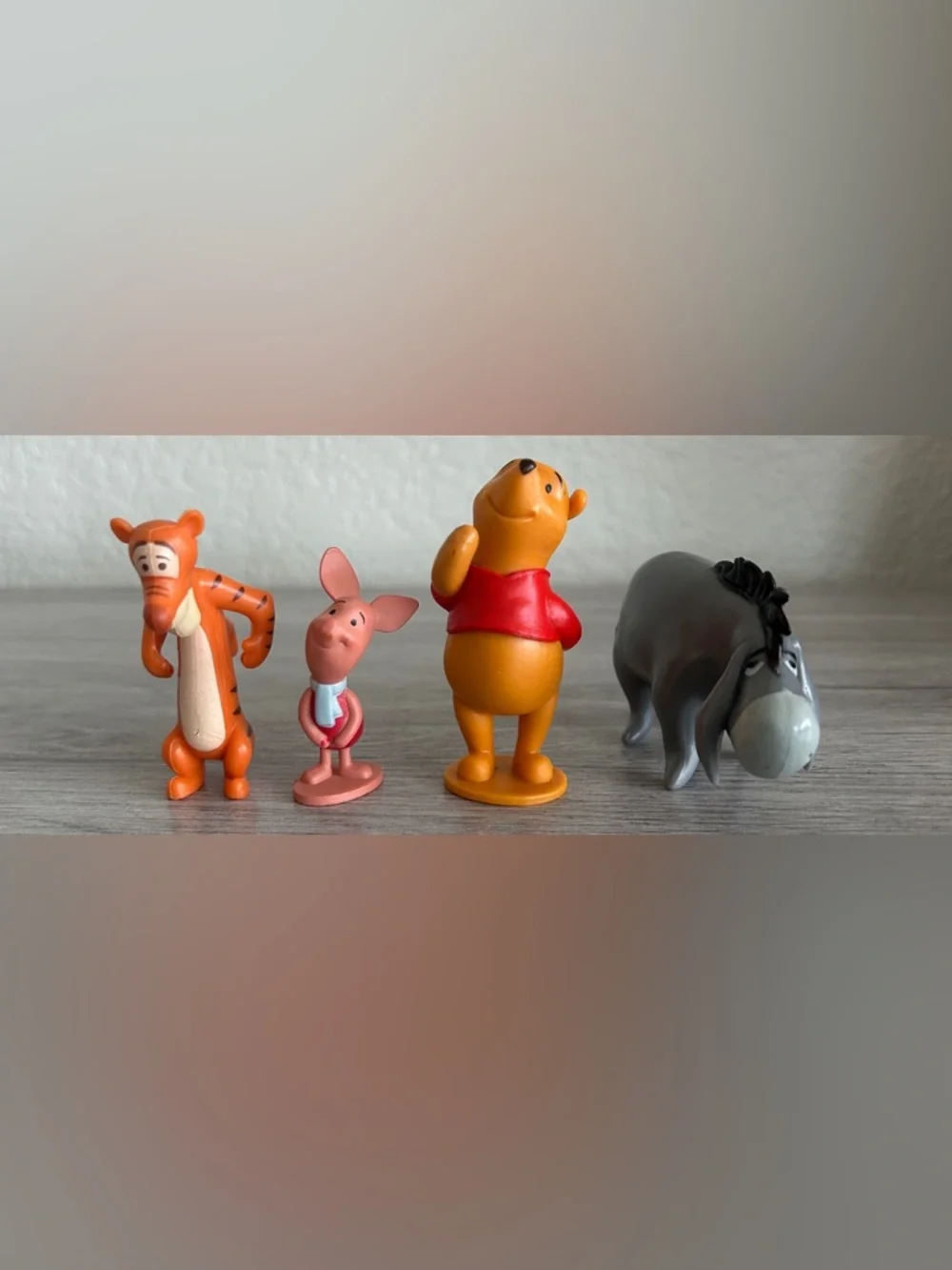 Disney Winnie the Pooh & Friends 4-Piece Cake Toppers